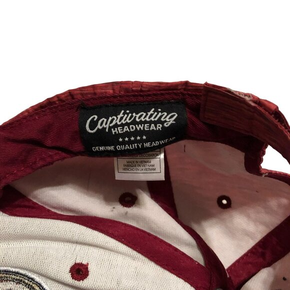 FLORIDA SEMINOLES FOOTBALL CAP HAT EMBROIDERED INDIAN LOGO COLLEGE MENS - Picture 4 of 4